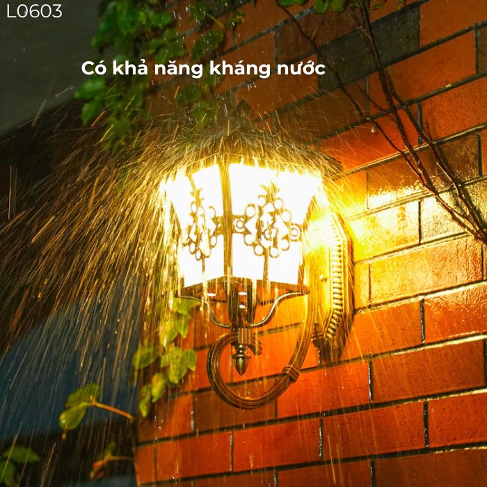 Đèn tường cổ điển năng lượng mặt trời L0603 Đèn tường cổ điển năng lượng mặt trời L0603