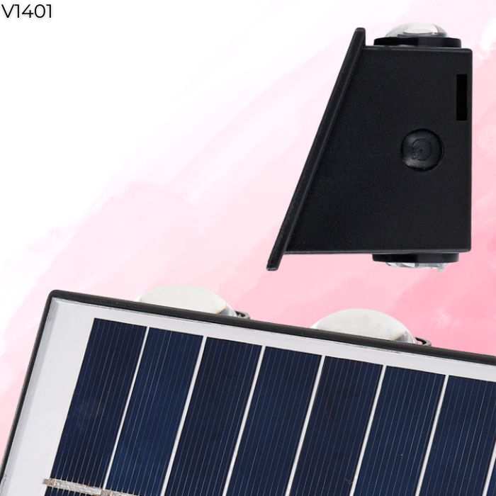 Đèn tường năng lượng mặt trời 4 tia V1401 Đèn tường năng lượng mặt trời 4 tia V1401