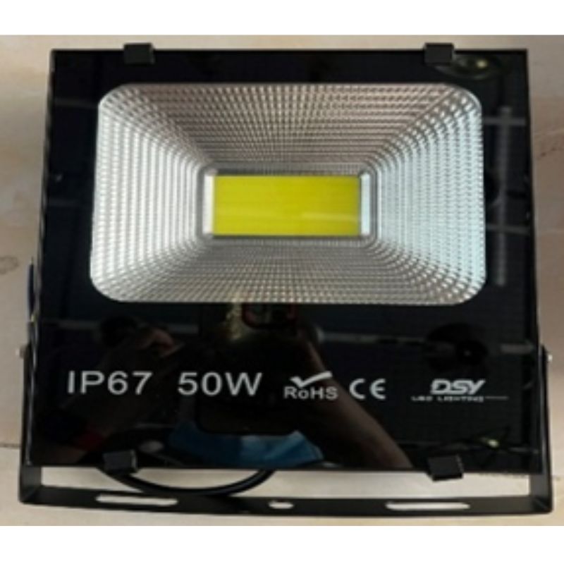 Đèn pha điện COB D505450W nhôm cao cấp 50W