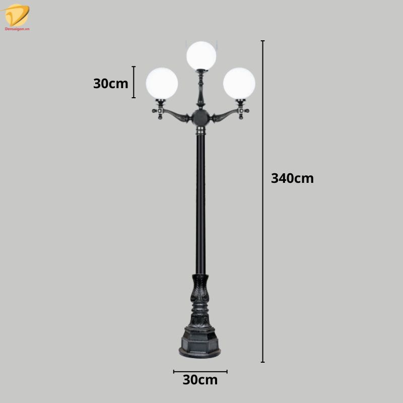 Đèn trụ sân vườn CT53