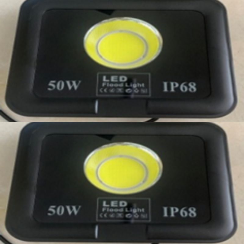 đèn pha cốc nhôm nhà xưởng 50w